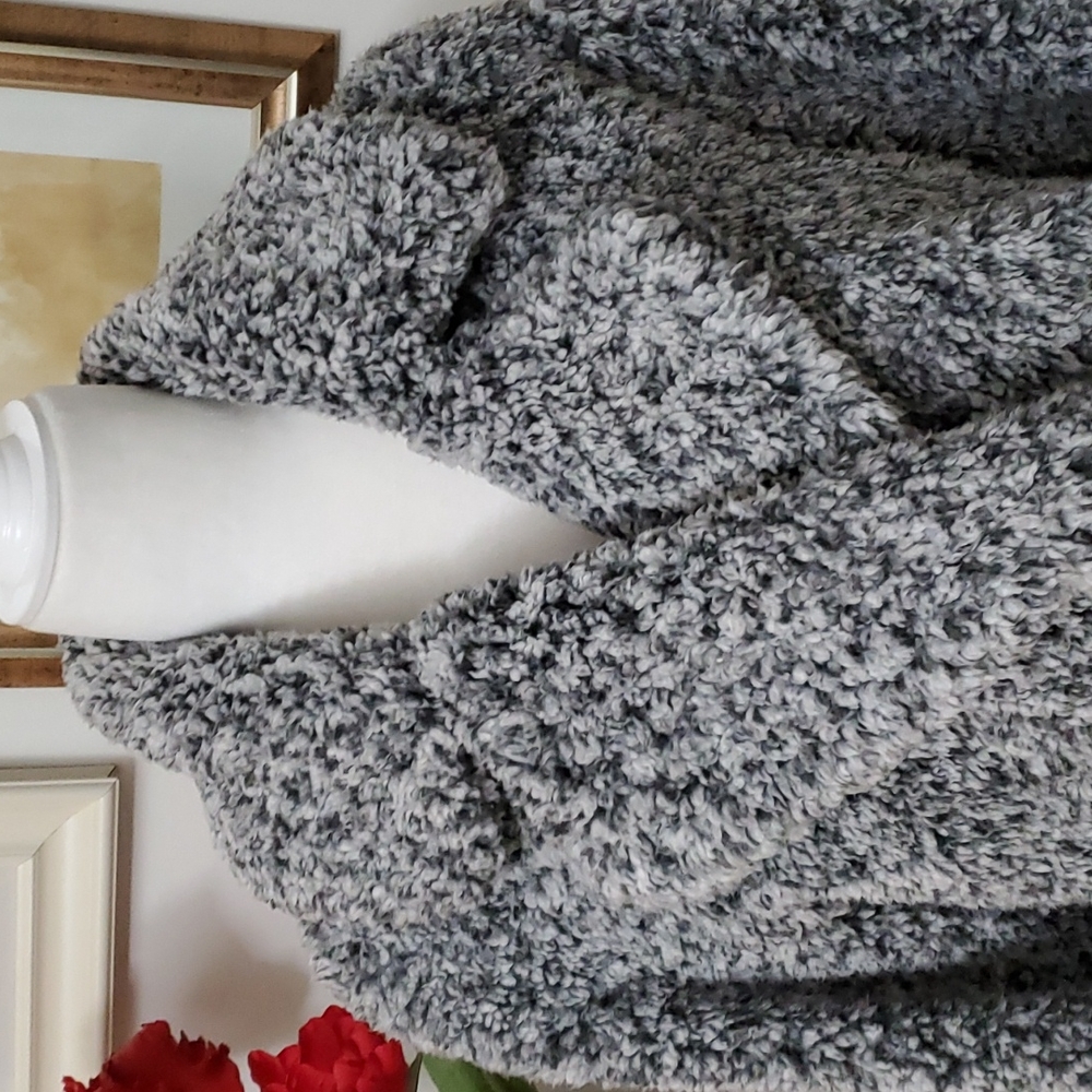 Lucky brand faux fur fleece coat - Picture 4 of 8